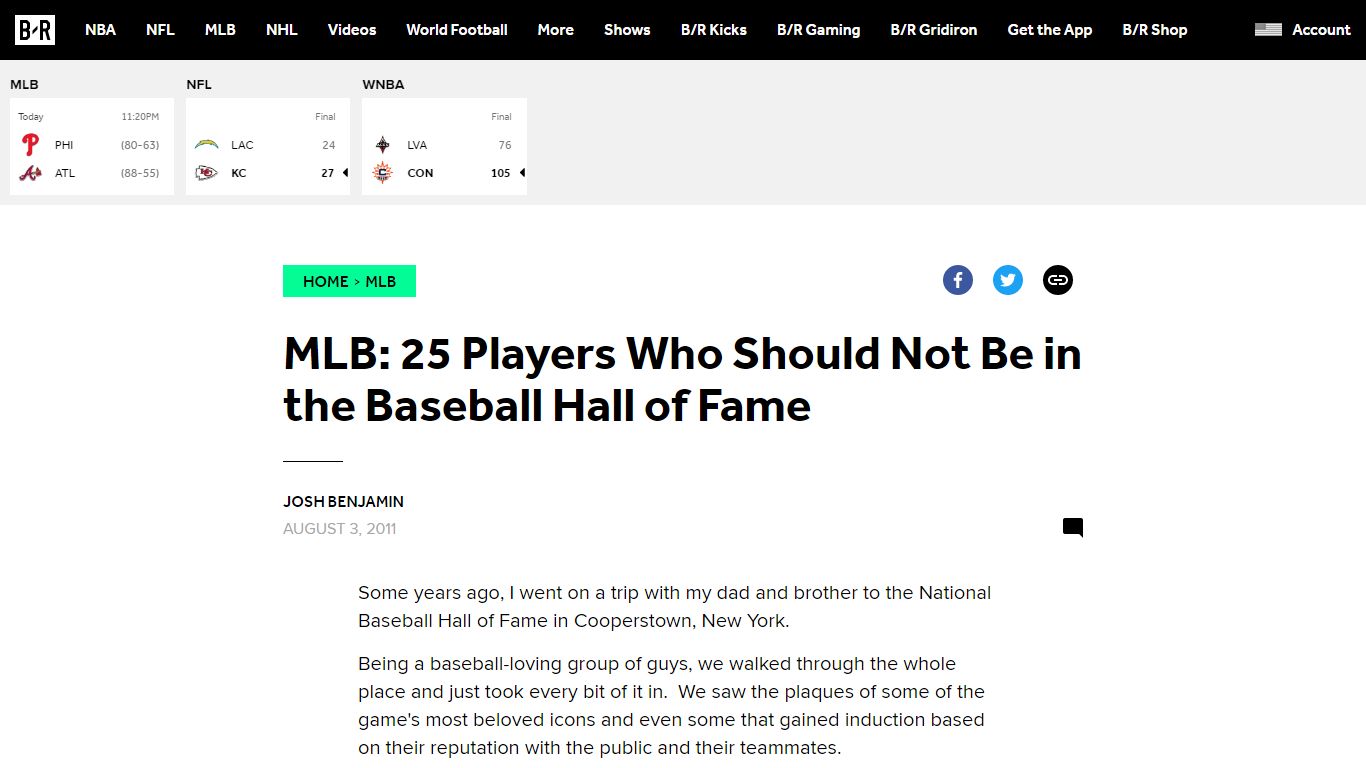 MLB: 25 Players Who Should Not Be in the Baseball Hall of Fame